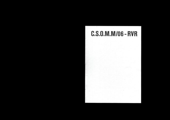 C.S.O.M.M/06 — Reynaldo Vásquez Rodríguez